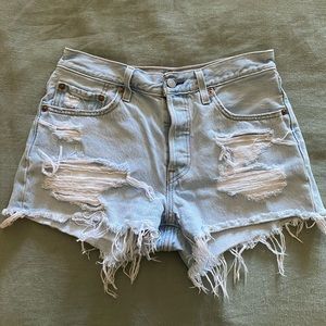 Levi’s High Waisted Shorts